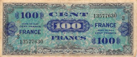 France 100 Francs - Impr. américaine (France) - 1944 - Série 3