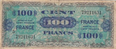 France 100 Francs - Impr. américaine (France) - 1944 - Série 5 - Num 79211631