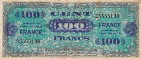 France 100 Francs - Impr. américaine (France) - 1944 - Série Petit 2 - Num 25565109