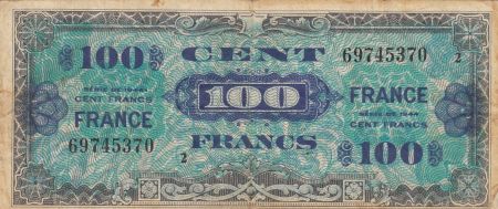 France 100 Francs - Impr. américaine (France) - 1944 - Série Petit 2 - Num 69745370