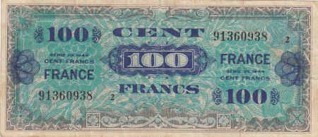 France 100 Francs - Impr. américaine (France) - 1944 - Série Petit 2 - Num 91360938