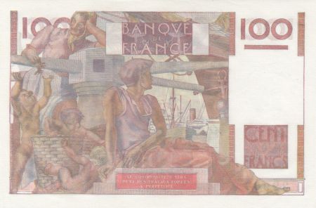 France 100 Francs - Jeune Paysan - 02-11-1951 - Série M.416