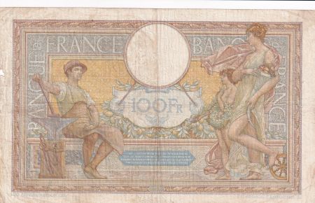 France 100 Francs - Luc Olivier Merson - 09-09-1937 - Série S.55546