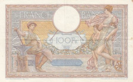 France 100 Francs - Luc Olivier Merson - 13-05-1937 - Série B.54007