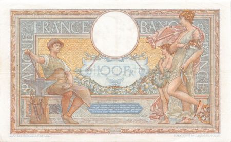 France 100 Francs - Luc Olivier Merson - 15-04-1937 - Série T.53735