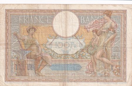 France 100 Francs - Luc Olivier Merson - 21-10-1937 - Série K.55967