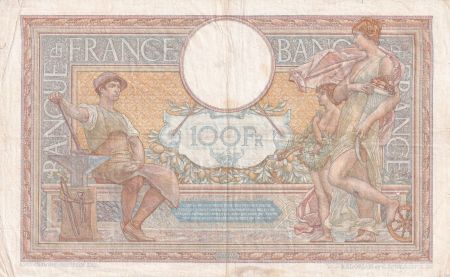 France 100 Francs - Luc Olivier Merson - 22-09-1938 - Série H.60620