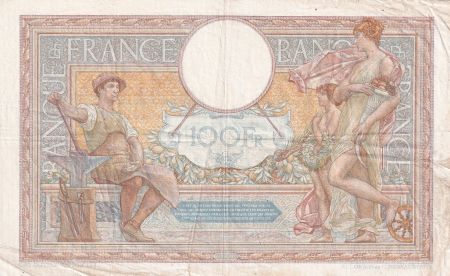 France 100 Francs - Luc Olivier Merson - 23-12-1937 - Série B.56509