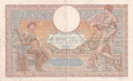 France 100 Francs - Luc Olivier Merson - 30-03-1939 - Série R.65398