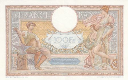 France 100 Francs - Luc Olivier Merson - 31-12-1936 - Série V.52751