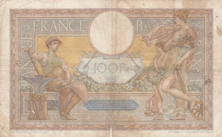 France 100 francs - Luc Olivier Merson - Grands Cartouches - 18-08-1932 - Série R.36544