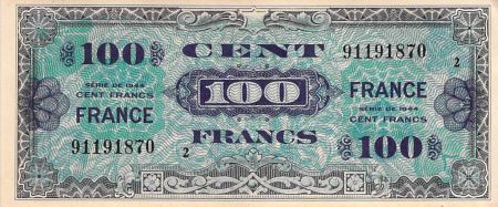 France 100 Francs Impr. américaine (France) - 1945 Série 2 - TTB+