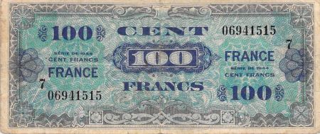 France 100 Francs Impr. américaine (France) - 1945 Série 7 - TB