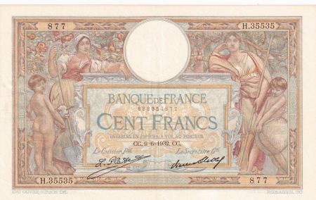 France 100 Francs Luc Olivier Merson - 09-06-1932 -  Série H.35535