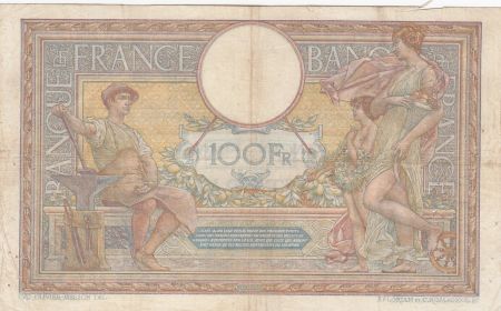 France 100 Francs Luc Olivier Merson - 21-02-1914 Série W.2087- TB +