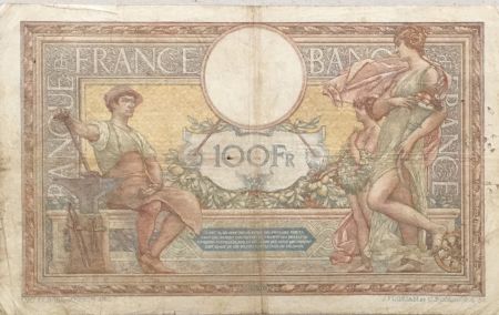 France 100 Francs Luc Olivier Merson - sans LOM - 10-04-1919 Série P.5777 - TB