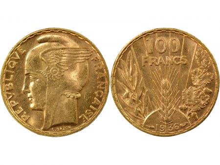 France 100 Francs Or, Bazor - 1936 Paris