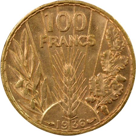 France 100 Francs Or, Bazor - 1936 Paris