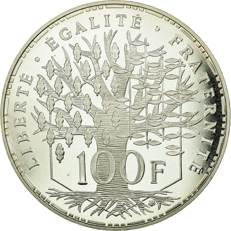 France 100 Francs Panthéon - 1991 - BE