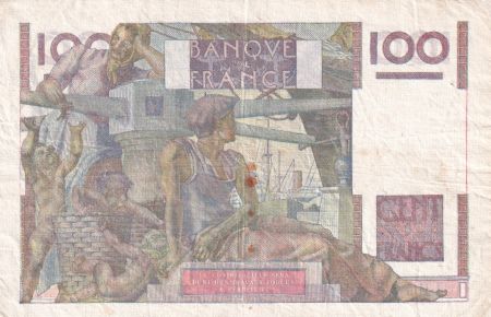 France 100 Francs Paysan - 03-12-1953 - Série C.572 - TTB