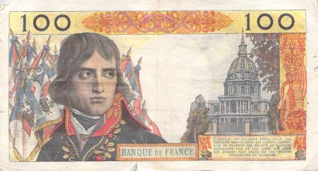 France 100 NF Bonaparte - 04-06-1959 - Série N.21 - TB