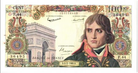 France 100 NF Bonaparte - 1960