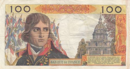 France 100 NF Bonaparte - 1961 - Alphabet X.138