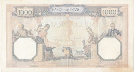 France 1000 Francs - Cérès et Mercure - 18-07-1940 - Série P.10352