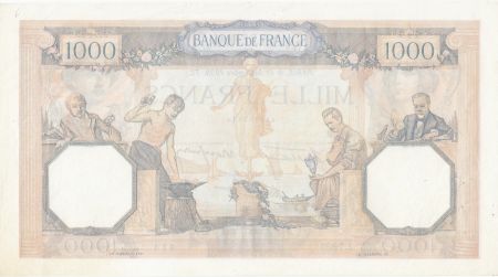 France 1000 Francs - Cérès et Mercure - 21-09-1939 - Série J.7935