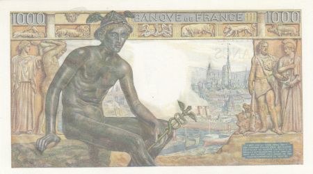 France 1000 Francs - Déesse Déméter - 11-06-1942 - Série A.343