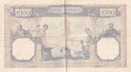 France 1000 Francs Cérès et Mercure - 04/08/1932 - Série L.2056