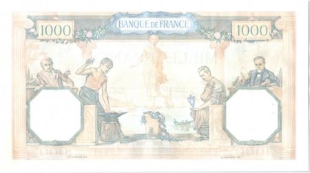 France 1000 Francs Cérès et Mercure - 13-10-1938 Série E.4034