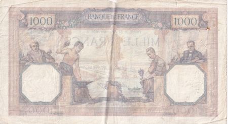 France 1000 Francs Cérès et Mercure - 27/11/1930 - Série L.1075