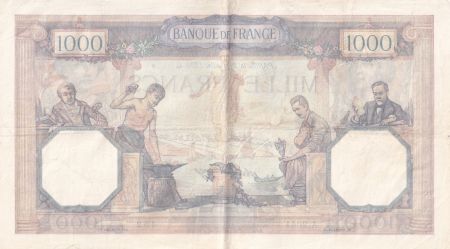 France 1000 Francs Cérès et Mercure - 28/07/1932 - Série A.2044