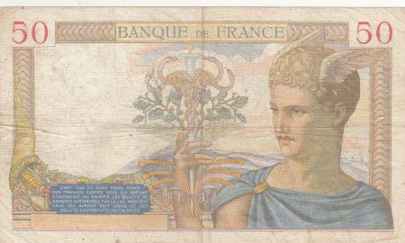 France 1000 Francs Cérès et Mercure - 30-03-1939 - Série S.58