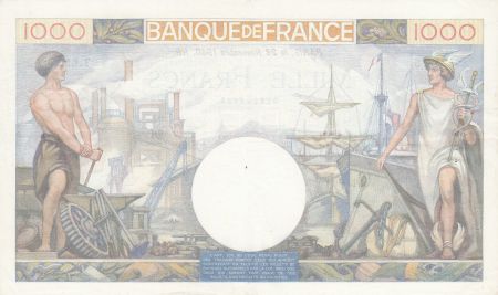 France 1000 Francs Commerce et Industrie - 28-11-1940 Série T.650 - TTB +