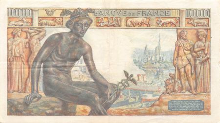 France 1000 Francs Demeter - 08-10-1942 - Série C.1528