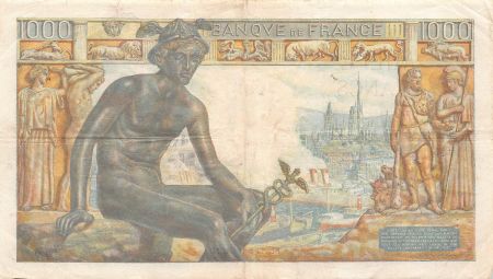 France 1000 Francs Demeter - 11-06-1942 - Série Z.397