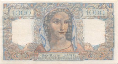 France 1000 Francs Minerve et Hercule - 07-03-1946 Série V.227 - TTB