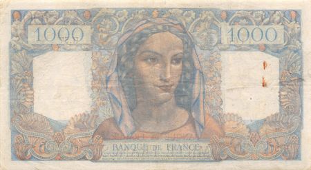 France 1000 Francs Minerve et Hercule - 28-06-1945 Série H.57 - TB