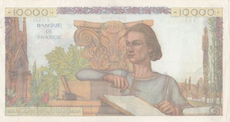 France 10000 Francs Génie Français - 06-11-1952 Série V.3339 - TB+