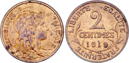 France 2 Centimes Dupuis - 1919