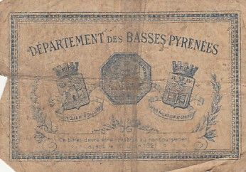 France 2 Francs - Chambre de Commerce de Bayonne - 1916 - B