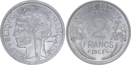 France 2 Francs  Morlon - 1958 - SUP+