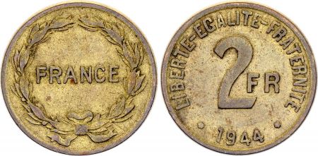 France 2 Francs France Libre - Philadelphie 1944