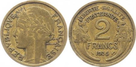 France 2 Francs Morlon - 1935