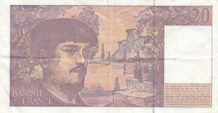 France 20 francs - Debussy - 1997 - Série G.061