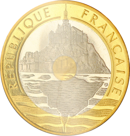 France 20 Francs BE 1994 Mont Saint Michel