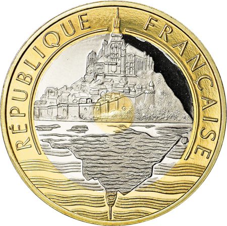 France 20 francs Mont Saint Michel - 1998 - BE