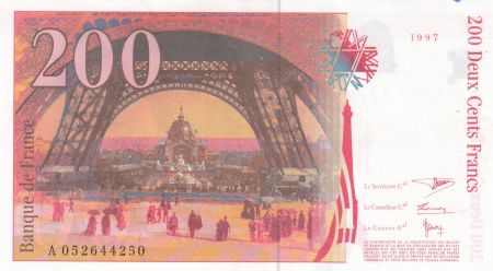 France 200 Francs - Gustave Eiffel - Tour Eiffel  - 1996 - Série A.052